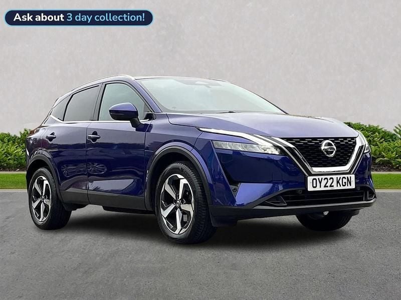 Blue Used 2022 Nissan Qashqai N-Connecta SUV | £19,299 (Fair price) - Image 1/4