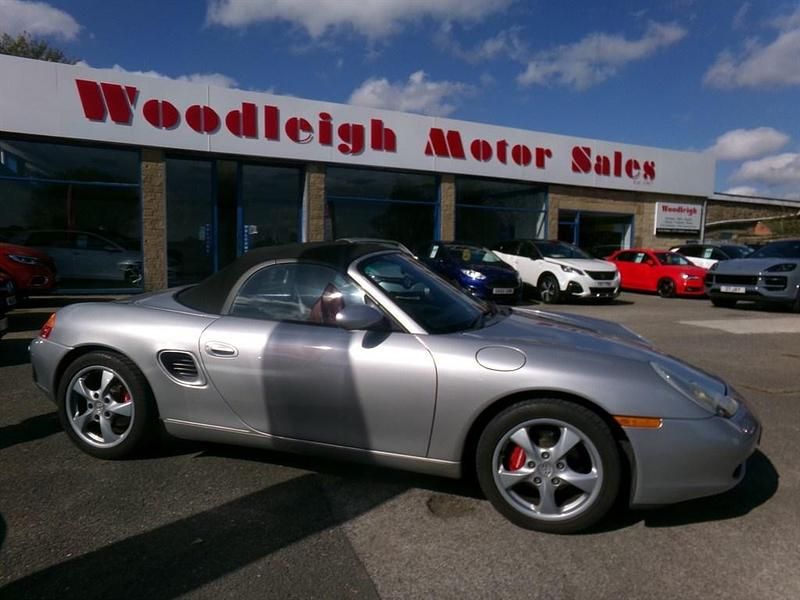 Used Porsche Boxster 220 HP (161 kW) 2002 Silver Cabriolet