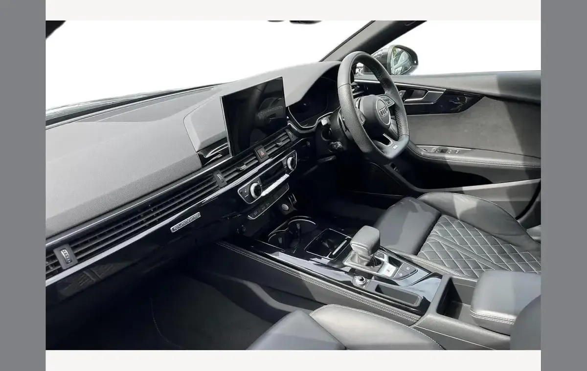 Used Audi A5 Black Edition 341 HP (250 kW) 2022 Blue Coupe