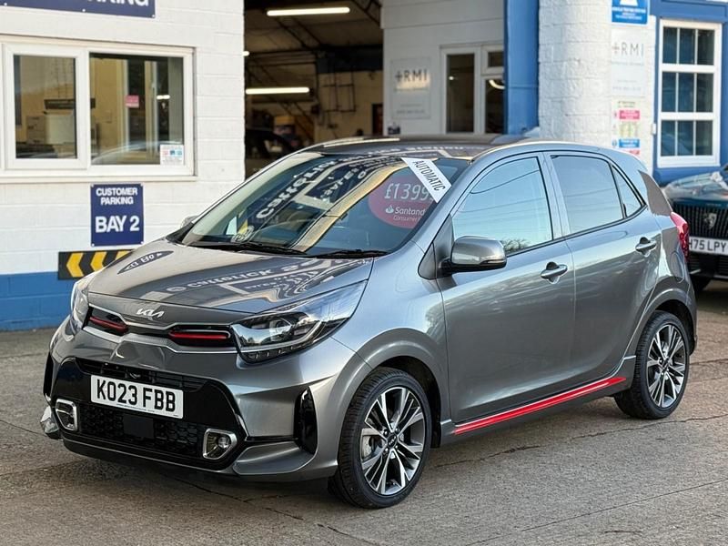 Astro grey Used 2023 Kia Picanto GT-Line Hatchback | £13,995 (Fair price) - Image 1/4