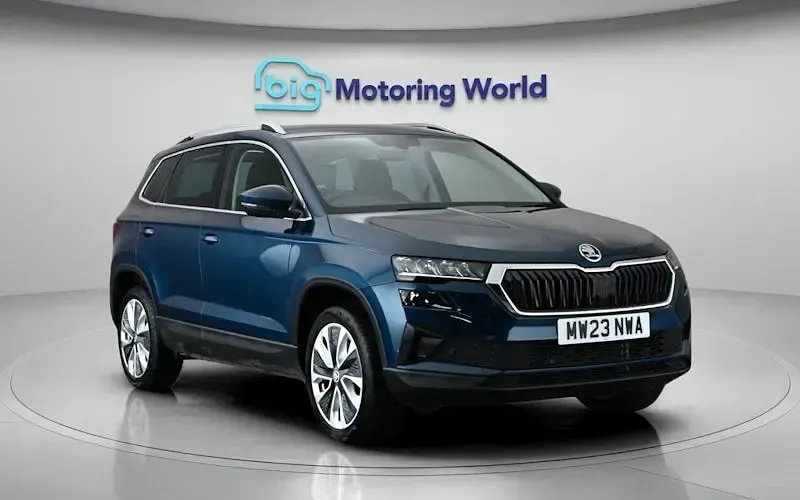 Used Skoda Karoq SE L 150 HP (110 kW) 2023 Blue SUV