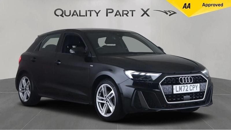 Used Audi A1 Sportback S-Line 110 HP (80 kW) 2022 Black Hatchback