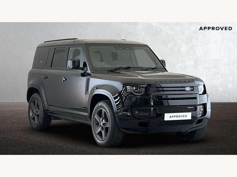 Black Used 2022 Land Rover Defender SE Dynamic SUV | £58,295 (A bit pricey) - Image 1/4