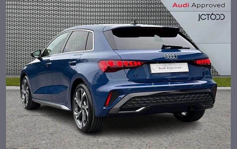 Used Audi A3 S-Line 147 HP (108 kW) 2026 Blue Hatchback