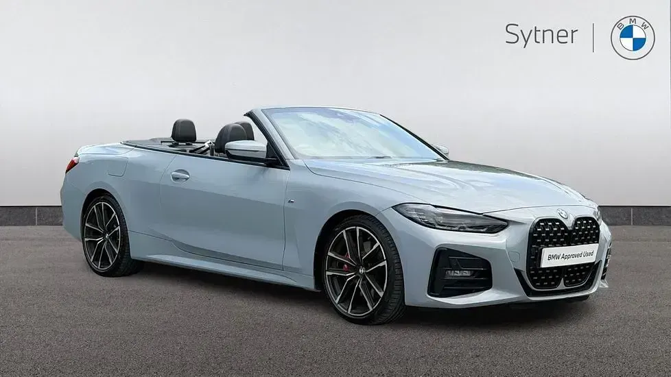 Used BMW 420 M Sport 181 HP (133 kW) 2022 Grey Cabriolet