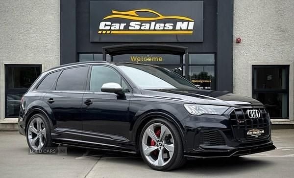 Black Used 2020 Audi SQ7 Design SUV | £40,900 (Fair price) - Image 1/4