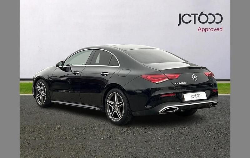 Used Mercedes CLA220 AMG Line Premium Plus 187 HP (137 kW) 2019 Black Sedan