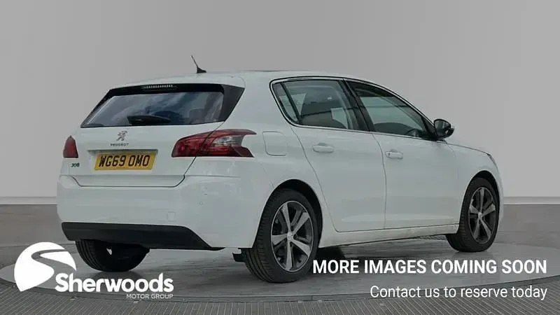 Second-hand Peugeot 308 Allure 2019 Alb Hatchback