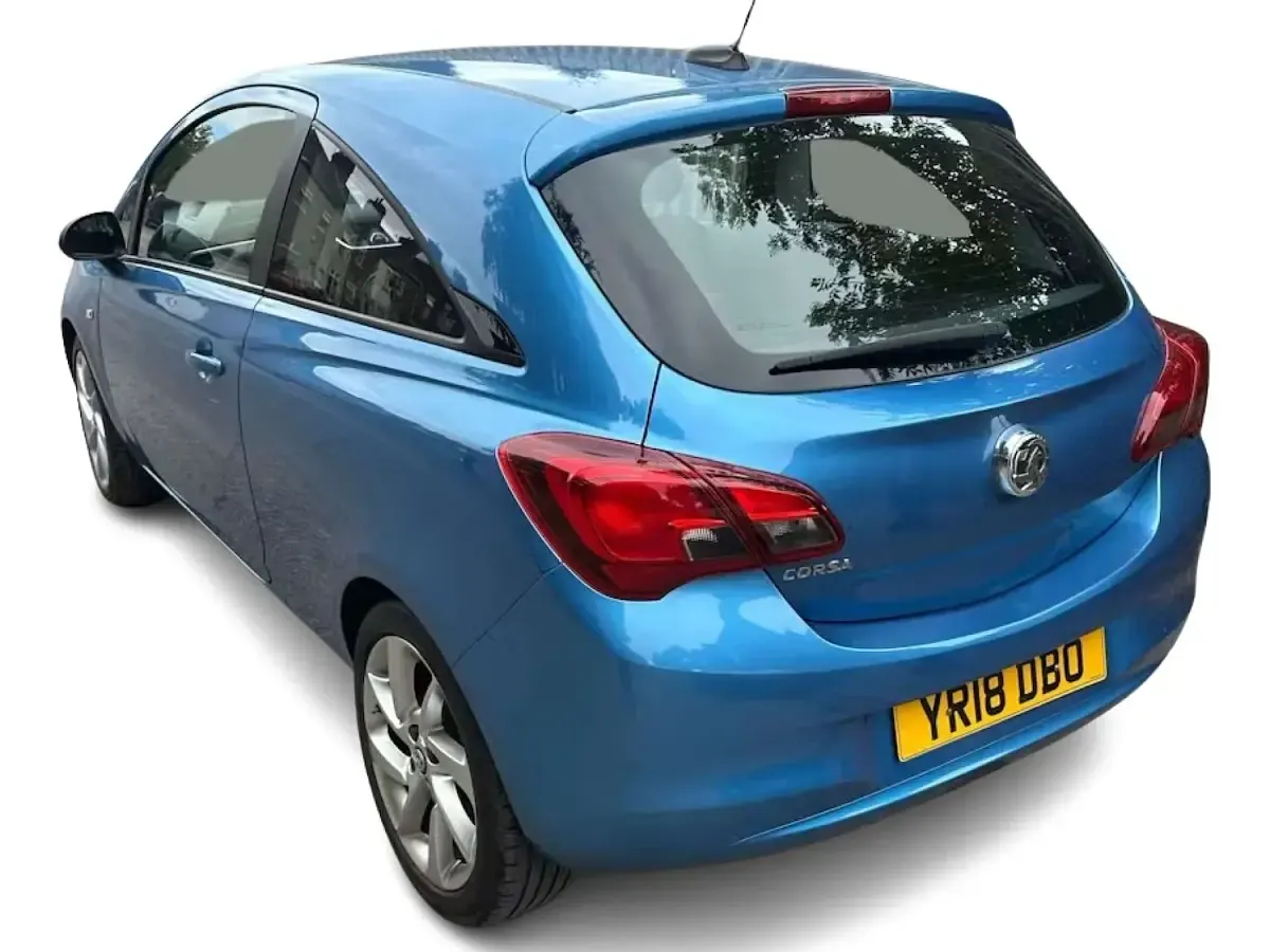 Used Vauxhall Corsa 90 HP (66 kW) 2018 Blue Hatchback