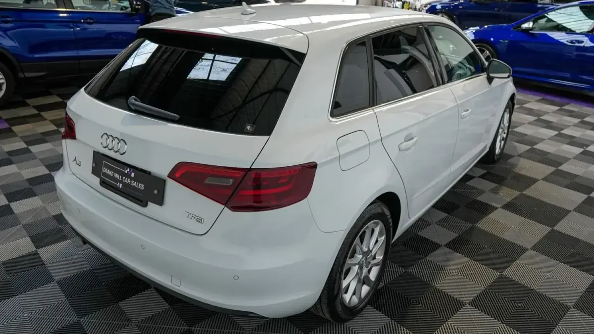 Used Audi A3 S-Line 2016 White Hatchback