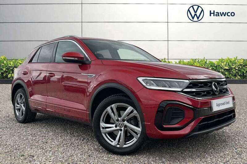 Used VW T-Roc R-line 148 HP (108 kW) 2022 Red SUV