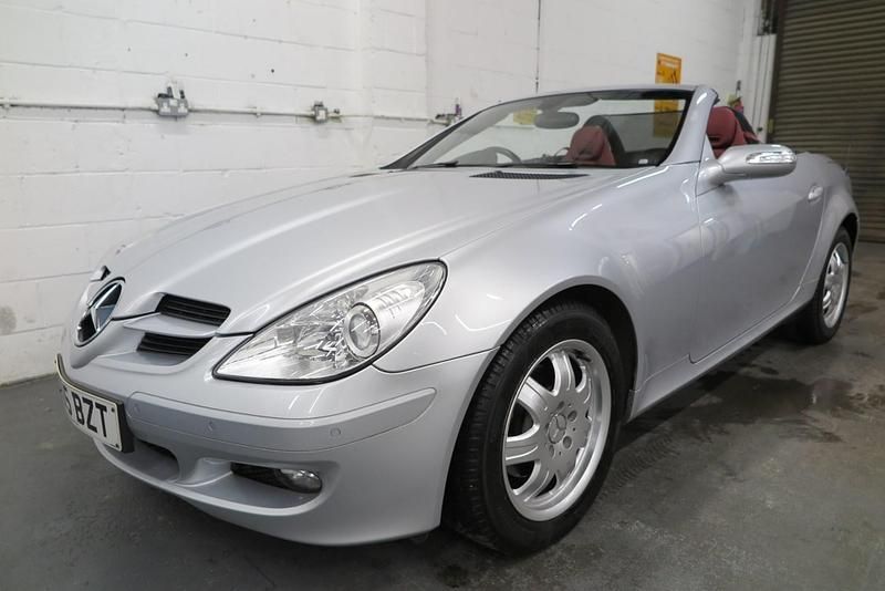 Used Mercedes SLK200 2005 Silver Cabriolet