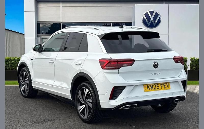 Used VW T-Roc R-line 150 HP (110 kW) 2025 White SUV