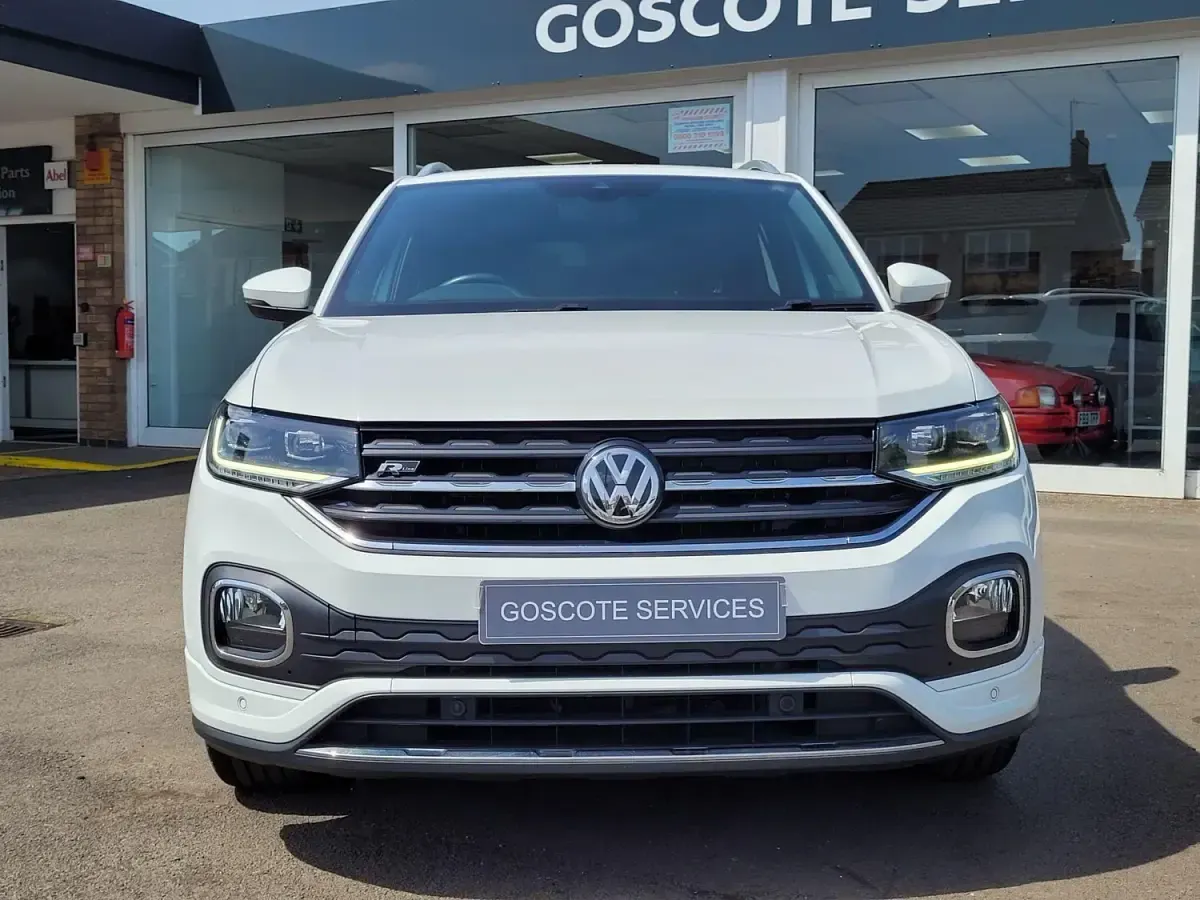 Używany VW T-Cross R-line 2019 Biały SUV