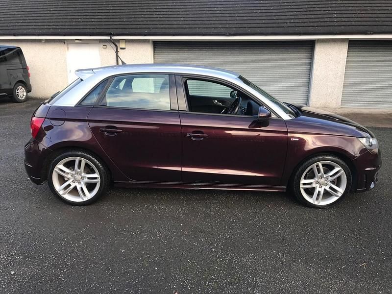 Used Audi A1 Sportback S-Line 122 HP (89 kW) 2012 Red Hatchback