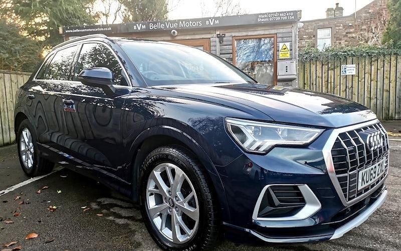 Used Audi Q3 Sport 150 HP (110 kW) 2019 Blue SUV