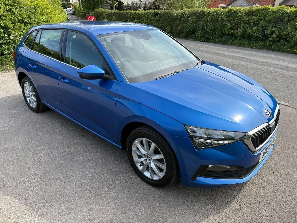 Used Skoda Scala SE Technology 2022 Blue Hatchback