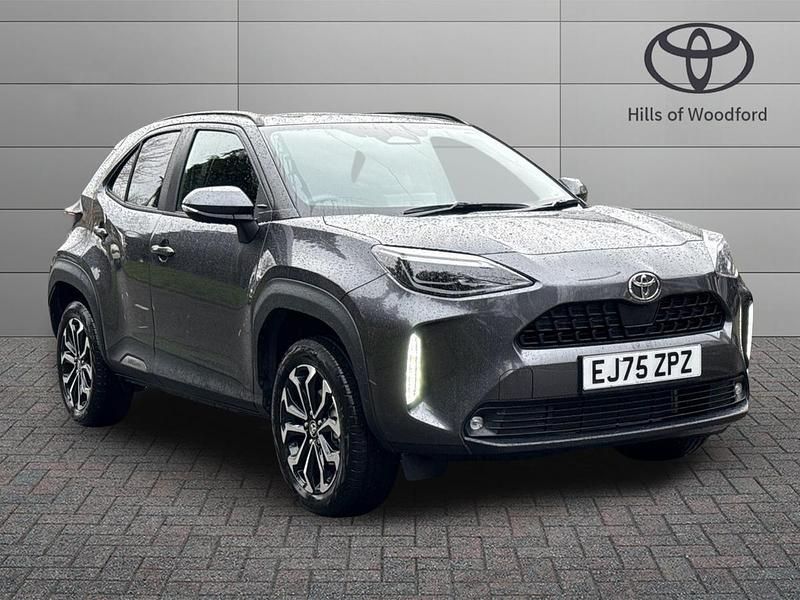 New Toyota Yaris Hybrid Design 2025 Grey Hatchback