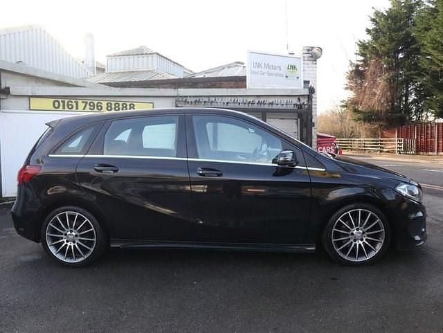 Used Mercedes B180 AMG line 109 HP (80 kW) 2015 Black MPV