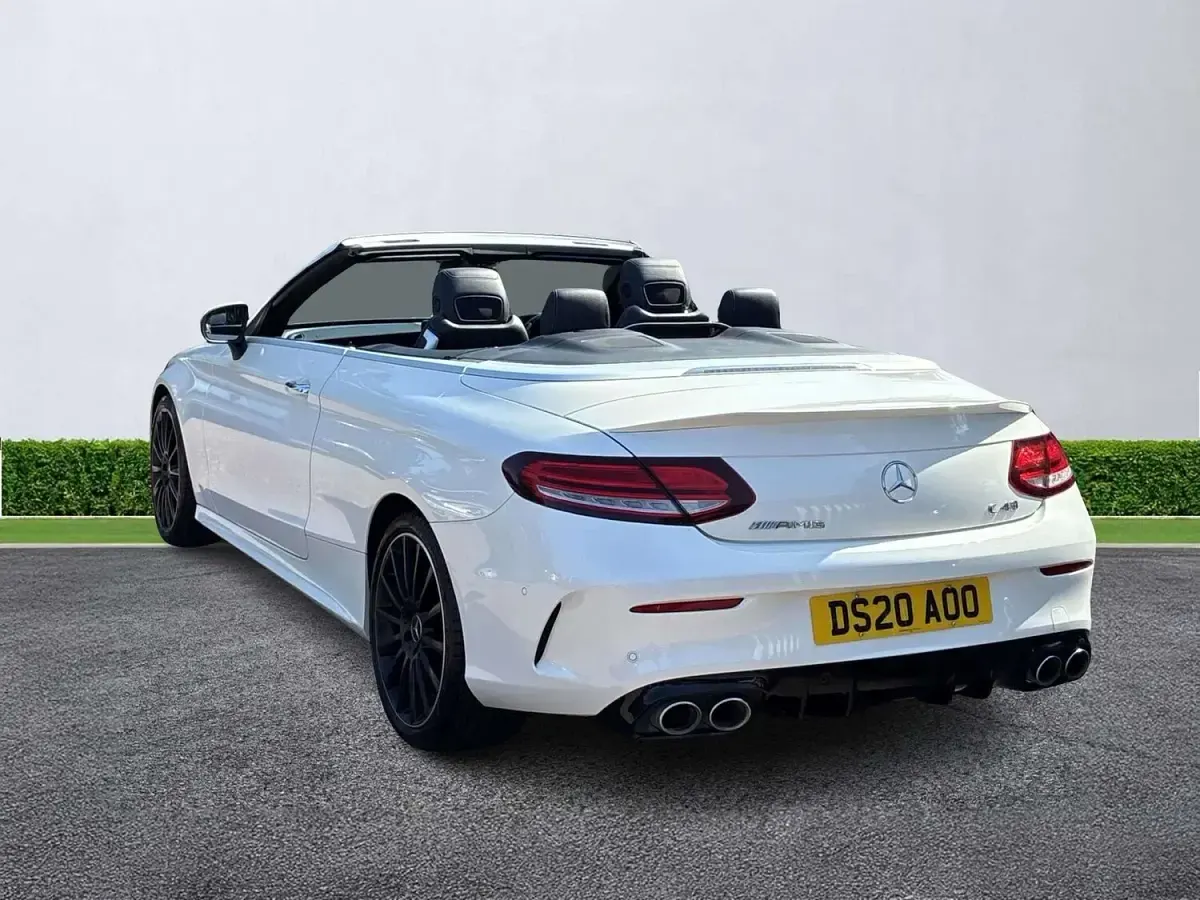 Used Mercedes C43 AMG Premium Plus 2020 White Cabriolet