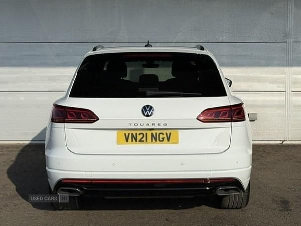 Used VW Touareg Black Edition 286 HP (210 kW) 2021 White SUV
