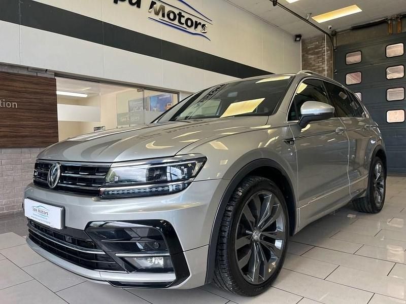 Used VW Tiguan R-line 150 HP (110 kW) 2018 Silver SUV