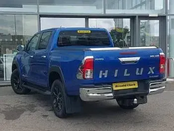 Begagnad Toyota HiLux 150 HK (110 kW) 2018 Blå Pickup
