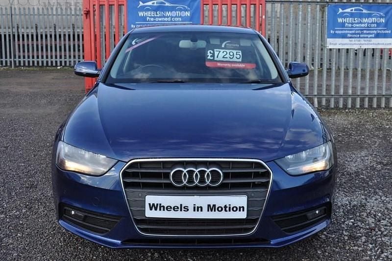 Used Audi A4 150 HP (110 kW) 2014 Blue Sedan