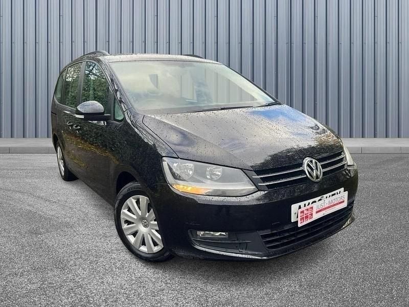 Black Used 2013 VW Sharan S MPV | £4,550 (Fair price) - Image 1/4