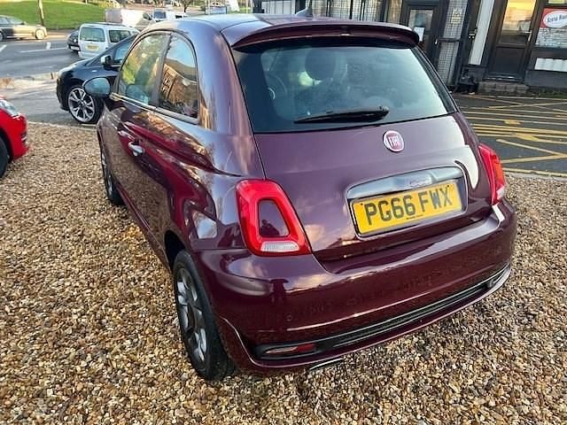 Used Fiat 500S S 2016 Red Hatchback
