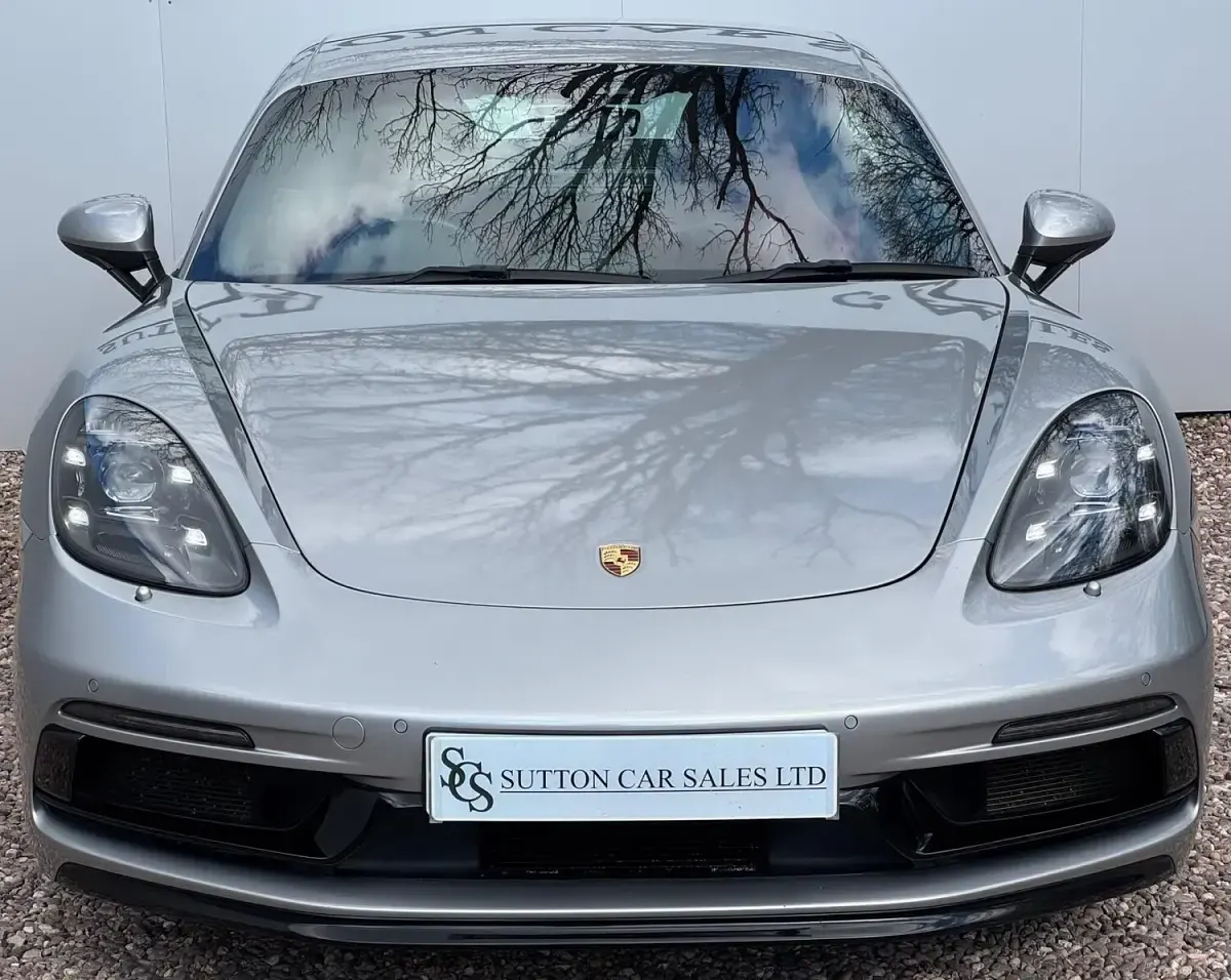 Used Porsche 718 Cayman 365 HP (268 kW) 2018 Silver Coupe
