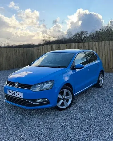 Used VW Polo SEL 90 HP (66 kW) 2014 Blue Hatchback
