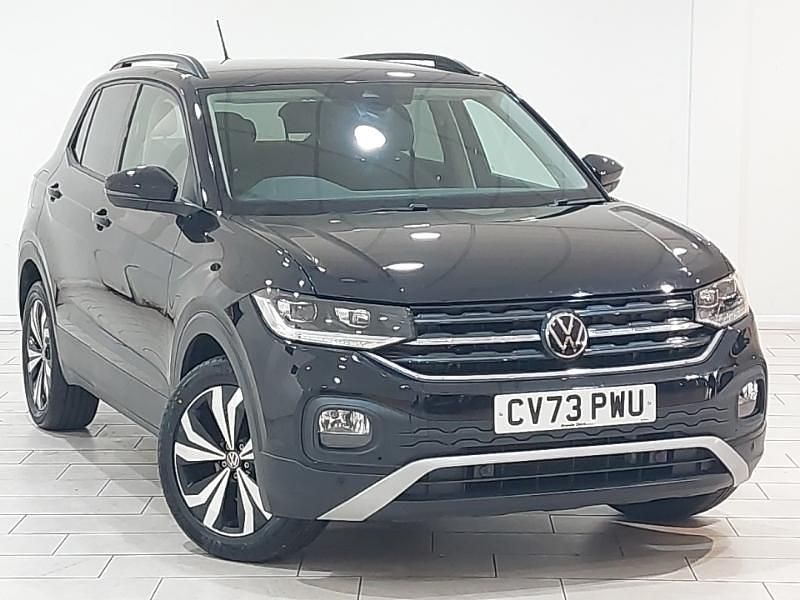Black Used 2023 VW T-Cross Black Edition SUV | £17,998 (Fair price) - Image 1/4