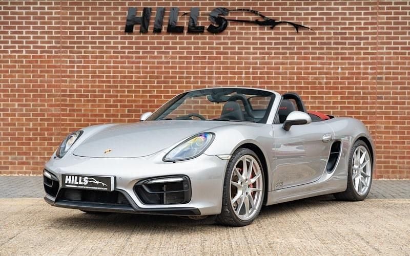 Used Porsche Boxster 330 HP (242 kW) 2015 Silver Cabriolet