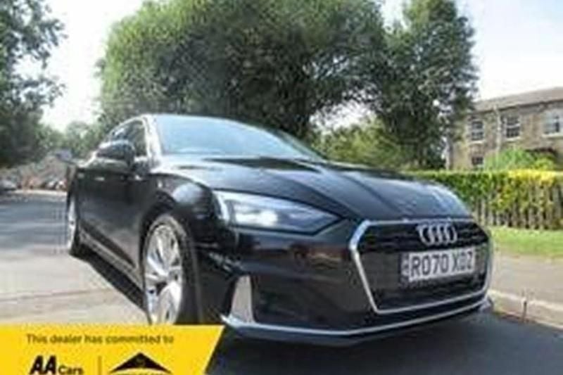 Used Audi A5 Sportback Sport 190 HP (139 kW) 2020 Black Hatchback