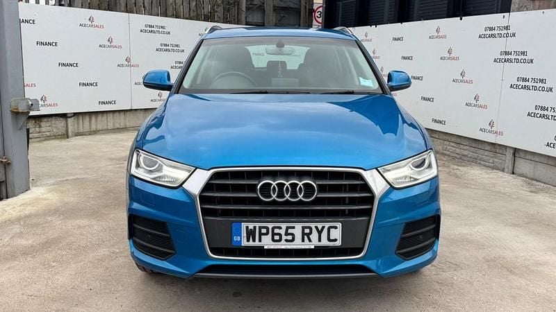 Used Audi Q3 Comfort 150 HP (110 kW) 2015 Blue SUV
