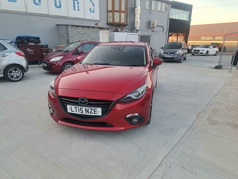 Red Used 2015 Mazda 3 Inclusive Hatchback | £4,970 (Super price) - Image 1/4