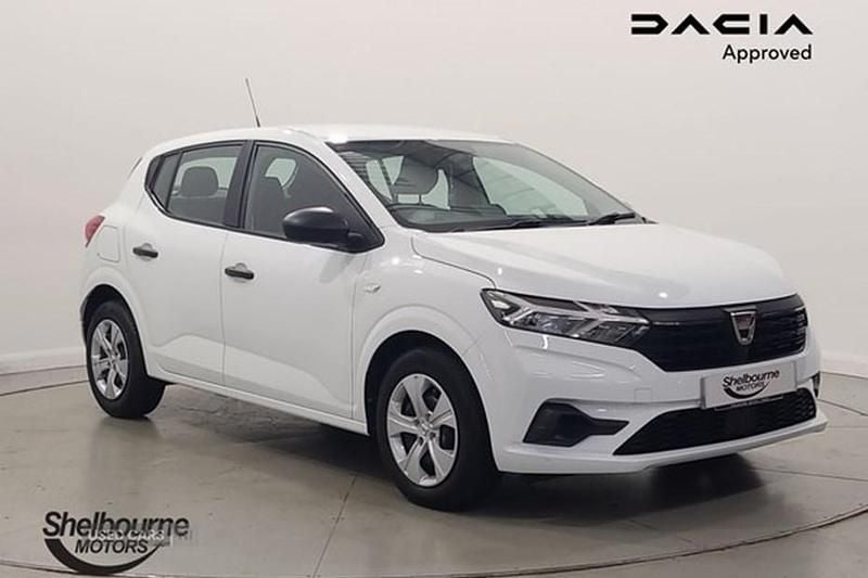 White Used 2021 Dacia Sandero Essentiel Hatchback | £9,499 (Good price) - Image 1/1