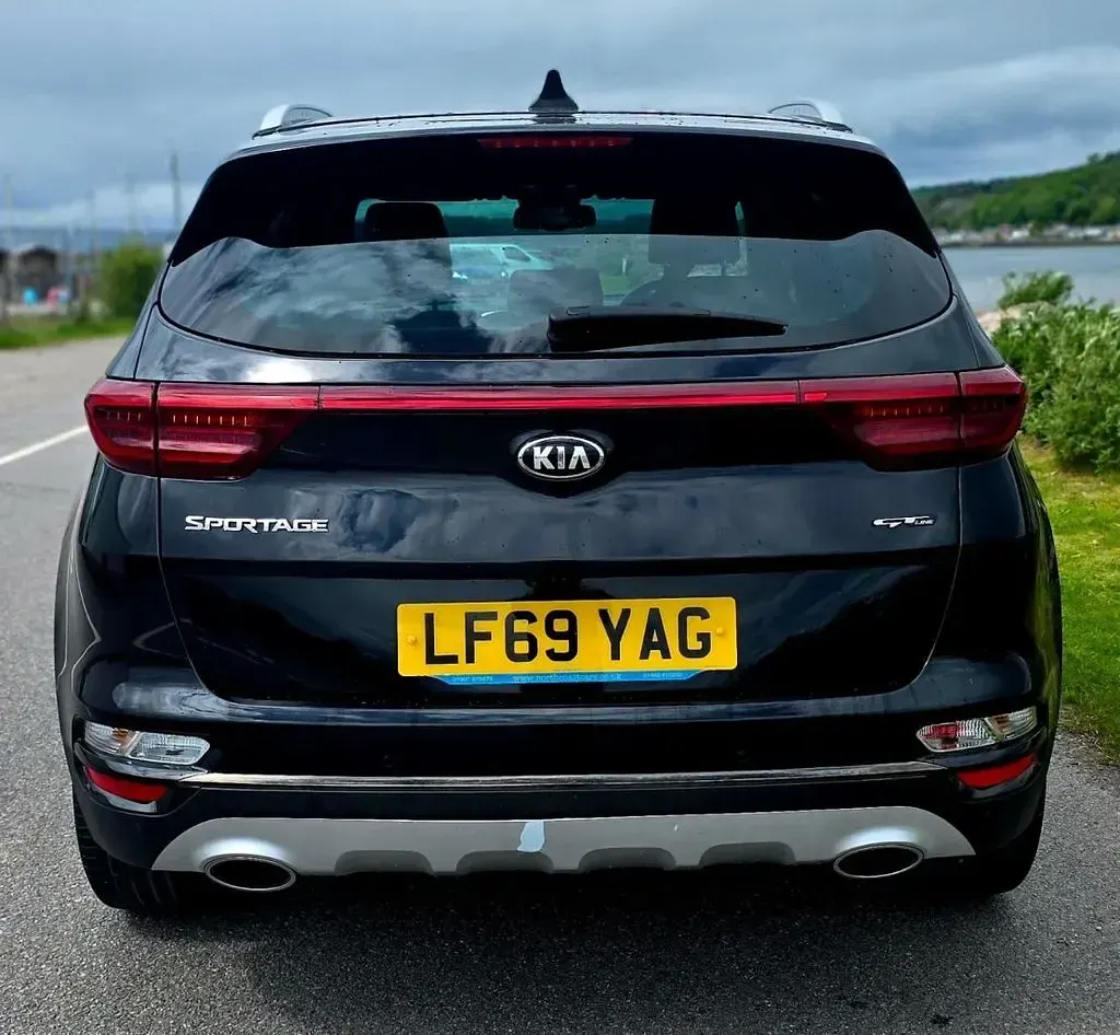Used Kia Sportage GT-Line 136 HP (100 kW) 2019 Black SUV