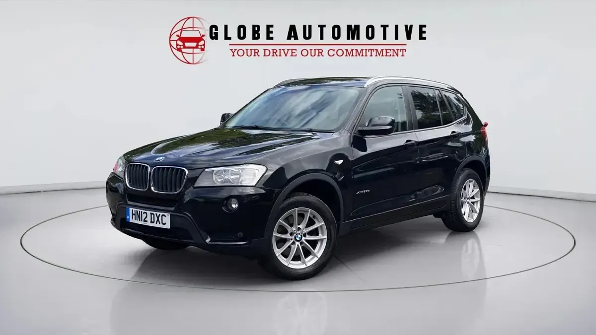 Used BMW X3 184 HP (135 kW) 2012 Black SUV