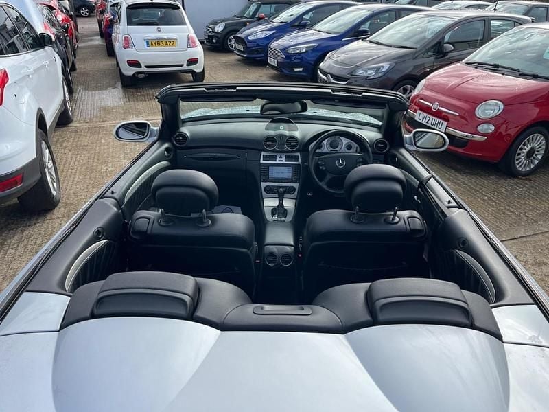 Used Mercedes CLK280 2009 Silver Cabriolet
