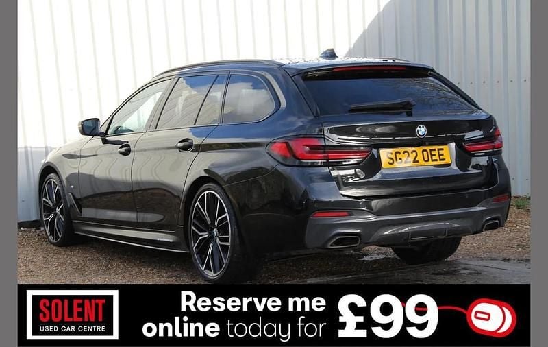 Usado BMW 530 M Sport 281 CV (206 kW) 2022 Negro Familiar