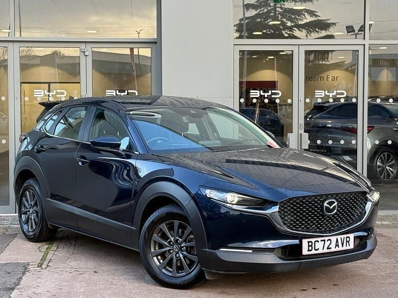 Blue Used 2023 Mazda CX-30 SUV | £17,599 (Good price) - Image 1/4
