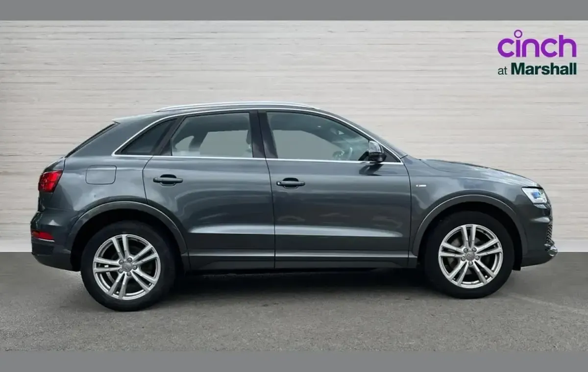 Second-hand Audi Q3 S-Line 180 CP (132 kW) 2017 Gri SUV