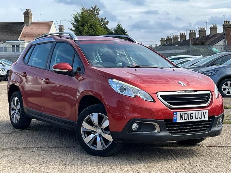 Red Used 2016 Peugeot 2008 Active SUV | £5,788 (Good price) - Image 1/4
