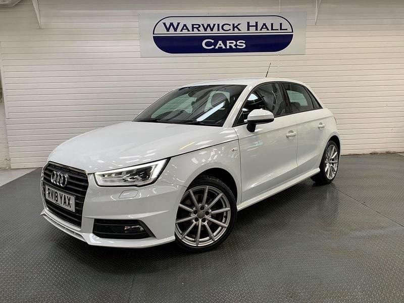 White Used 2018 Audi A1 Sportback S-Line Hatchback | £12,795 (Fair price) - Image 1/2