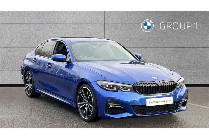 Blue Used 2022 BMW 320 M Sport Sedan | £25,875 (Fair price) - Image 1/4