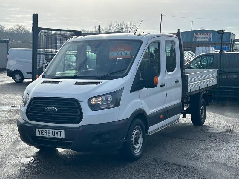 Used Ford Transit 170 HP (125 kW) 2018 White Cabriolet