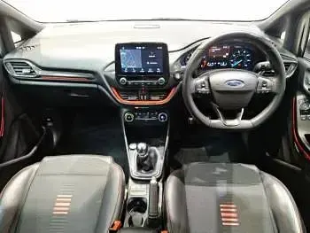 Used Ford Fiesta ST-Line X 125 HP (91 kW) 2019 Black Hatchback