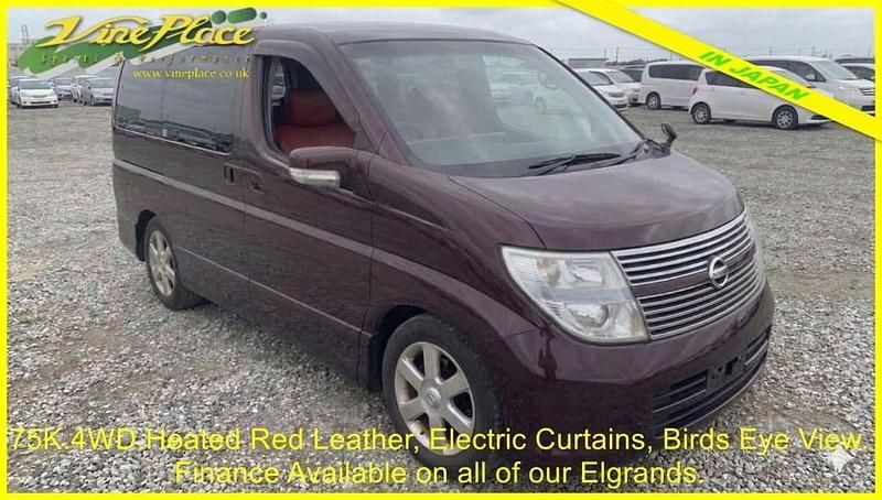Used Nissan Elgrand Premium Edition 2008 Purple MPV